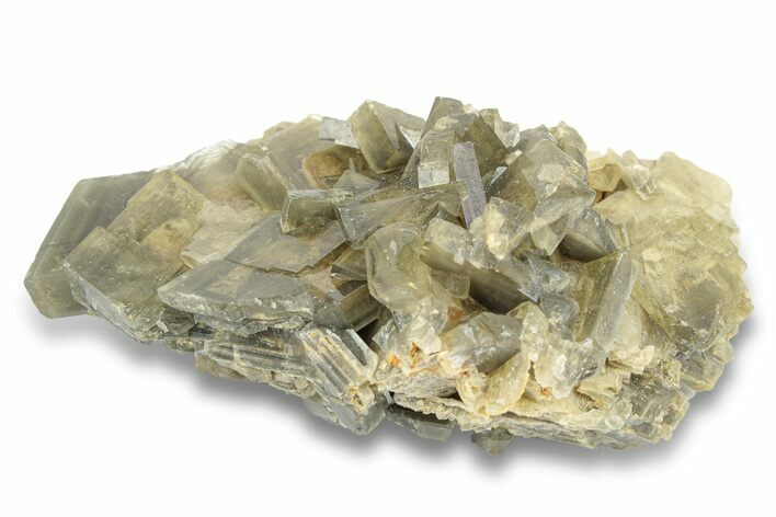 Gray-Green Tabular Barite with Phantoms - Peru #252100